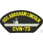 USS ABRAHAM LINNCOLN CVN-72 PATCH