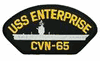 USS ENTERPRISE HAT PATCH