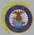 USS JOHN C. STENNIS CVN-74  COMMAND HARDHAT STICKER "TALL x "WIDE