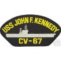 USS JOHN F KENNEDY CV-67 PATCH