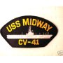 USS MIDWAY CV-41 PATCH