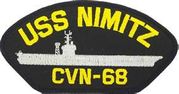 USS NIMITZ CVN-68 PATCH