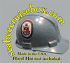USS SAN ANTONIO LPD-17 COMMAND HARDHAT STICKER SIZE:  3 1/4" TALL X 2 1/2" WIDE