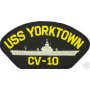 USS YORKTOWN CV-10 PATCH