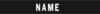 UTILITY JACKET NAME TAPES Embroidered name tapes for  BLACK  jacket 3 TAPE MINIMUM ORDER 