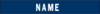 UTILITY JACKET NAME TAPES Embroidered name tapes for "OLD" BLUE utility jackets.  3 TAPE MINIMUM ORDER 