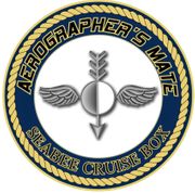 Navy Ball Cap Device - Aerographers Mate (AG) Oxidized