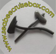 Navy Ball Cap Device - Damage Controlman (DC)