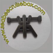 Navy Ball Cap Device - Fire Control Technician (FT) Oxidized