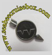  Navy Ball Cap Device - Operations Specialist (OS) Oxidized