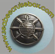 Navy Ball Cap Device - Religious Program (RP) Oxidized