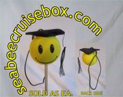 YELLOW GRAD, CAR ANTENNA TOPPER BALL - ONE (1) PC