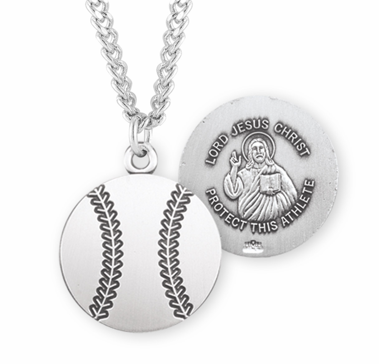 Baseball Player Religious Christian Patron Saint Medals and Pendants