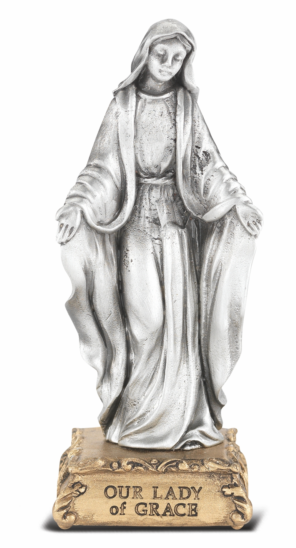 Hirten Pewter Catholic Patron Saint Statues