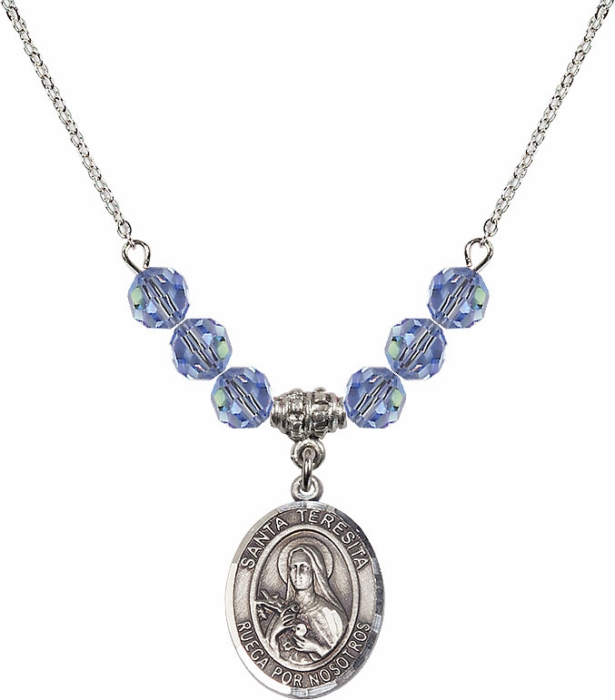 Santa Teresita Charm Beaded Necklaces