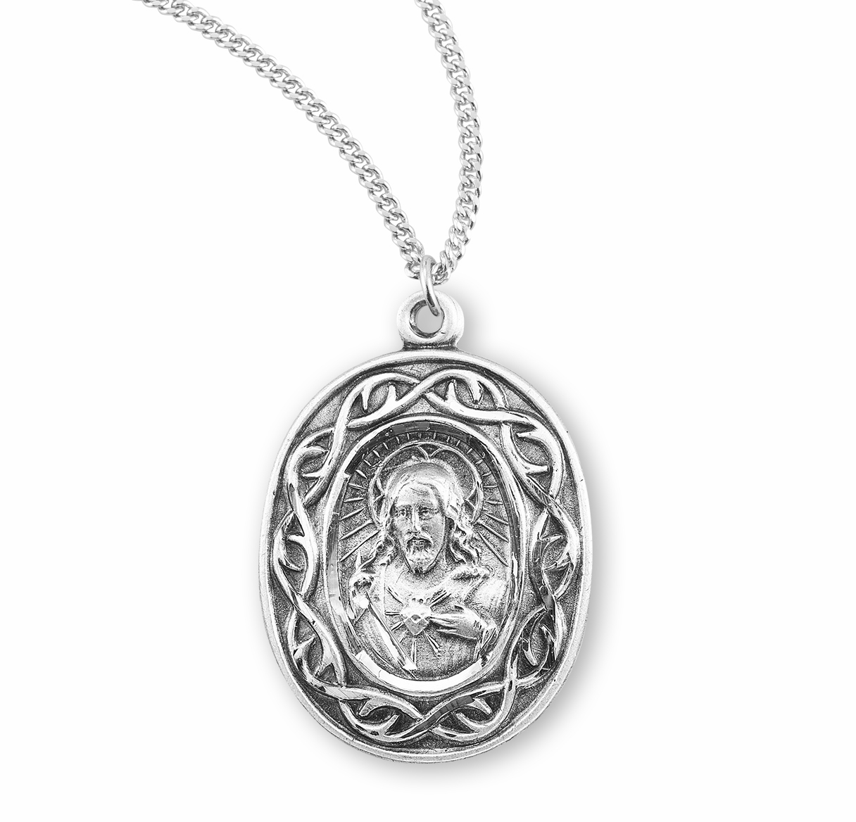 HMH Religious Other Shaped Catholic Patron Saint Sterling Silver Jewelry