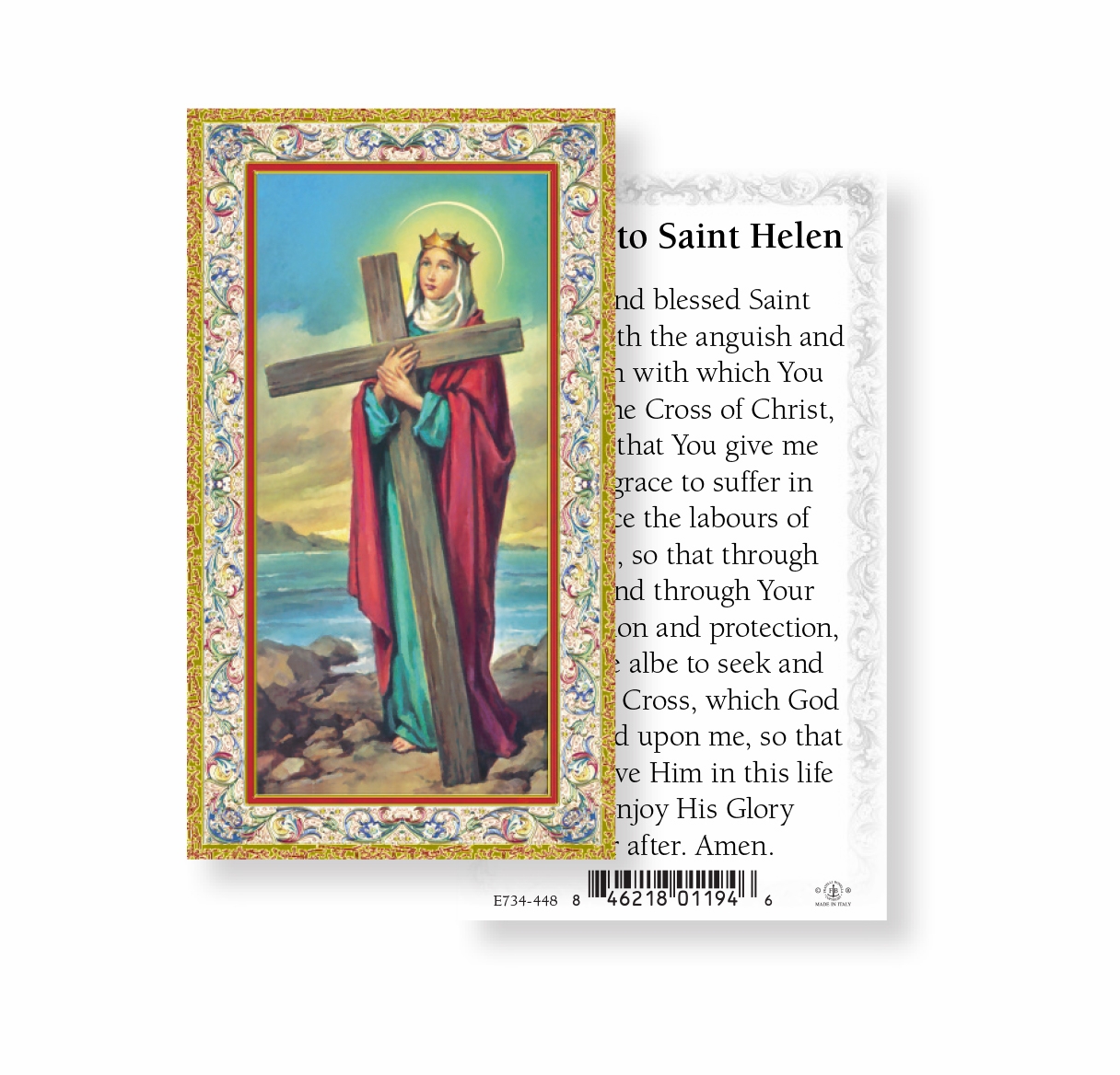 St Helen Helena Patron Saint for Divorced People Medals & Gifts