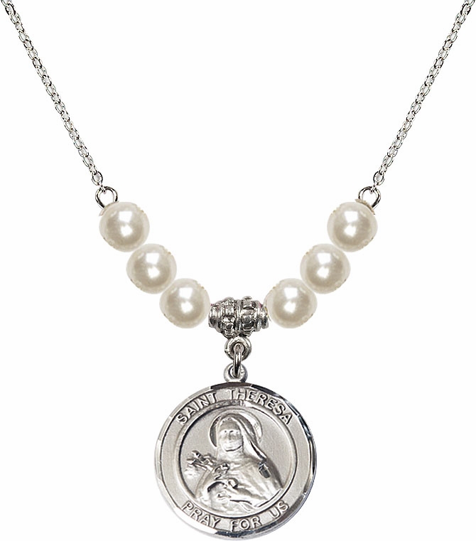 St Theresa Charm Beaded Necklaces