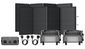 Ecoflow 2x Delta Pro Ultra Powerstations and 50 Amp Hub Kit - 14.4kW AC Output - Featuring 2x 400W Foldable Solar Panels