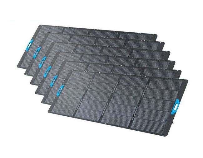 6x Anker SOLIX PS400 400W Solar Panel