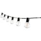 Allsop 25ft LED G40 Bistro String Lights with 25 Bulbs - Black