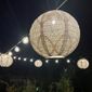 Allsop String Light Shades with 5 pack 8-inch Globes