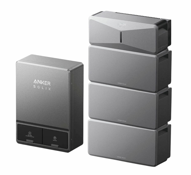 Anker E10 Home Backup System with 3x Expansion Batteries - 18kWh and Smart Inlet Box Kit