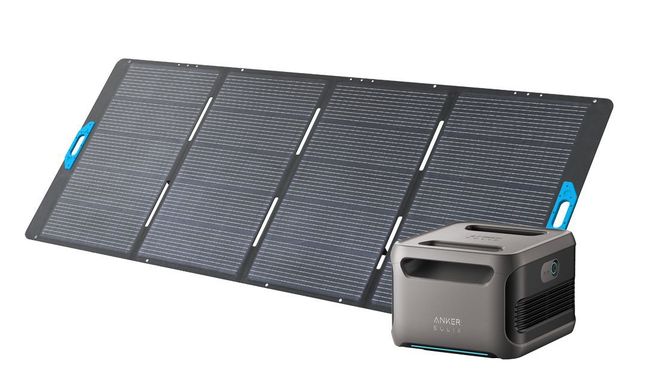Anker SOLIX F3800 Expansion Battery & Anker 400W Solar Panel Expansion Kit
