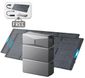 Anker SOLIX E10 Smart Home Backup System with Expansion Battery - 12kWh and 2x 400W Solar Panel - With Free 400W Panel, Power Strip, Metal Pad and AC Generator Cable