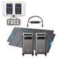 2x Anker SOLIX F3800 Plus Solar Generator 12 kW Double Power Hub Kit - With 2x 400W Anker Solar Panels - Includes 2x FREE Protective Covers