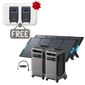 2x Anker SOLIX F3800 12 kW Double Power Hub Solar Generator Kit - With 800W Solar Panel - Includes 2x FREE Protective Covers