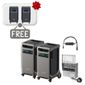 2x Anker SOLIX F3800 12 kW Double Power Hub Home Backup Kit - Includes 2x FREE Protective Covers