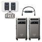 2x Anker SOLIX F3800 Plus 12 kW Double Power Hub Kit - With 2x FREE Protective Covers