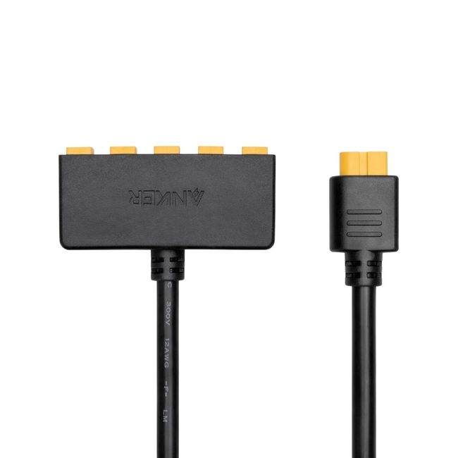 Anker SOLIX 5-Port Solar Charging Connector (XT-60 Interface)
