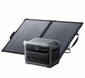 Anker SOLIX C1000 Gen 2 Portable Power Station with Anker SOLIX PS100 Bifacial Portable Solar Panel
