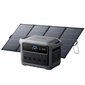 Anker SOLIX C1000 Gen2 Portable Solar Generator with PS400 Bifacial Portable Solar Panel