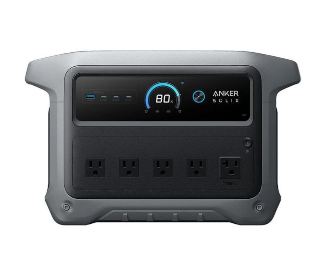 Anker SOLIX C1000 Gen2 Portable Solar Generator with Anker 100W Portable  Solar Panel