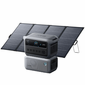 Anker SOLIX C2000 Gen 2 Portable Power Station with Expansion Battery and 400W Bifacial Portable Solar Panel - 4096 Watt Hours