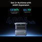 Anker SOLIX C2000 Gen 2 Portable Power Station with Expansion Battery and 400W Foldable Solar Panel - 4096 Watt Hours