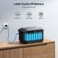 Anker SOLIX C2000 Gen 2 Portable Power Station with Expansion Battery and 400W Foldable Solar Panel - 4096 Watt Hours