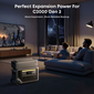 Anker SOLIX C2000 Gen 2 Portable Power Station with Expansion Battery and 400W Bifacial Portable Solar Panel - 4096 Watt Hours
