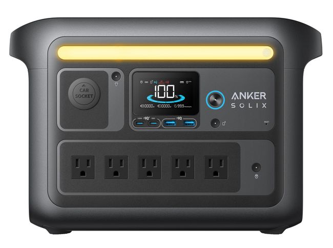 Anker SOLIX C800X Portable Power Station - With Anker 200W Solar Panel