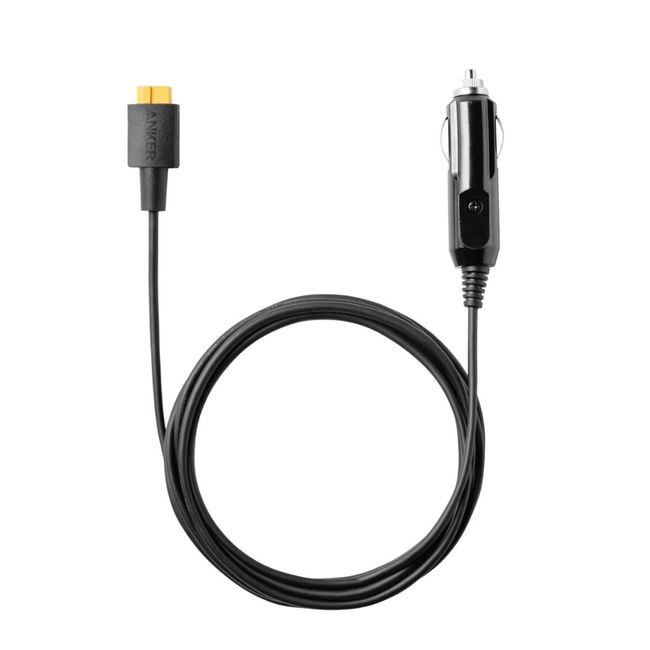 Anker SOLIX Car Charging Cable - Male Car Outlet to Female XT60