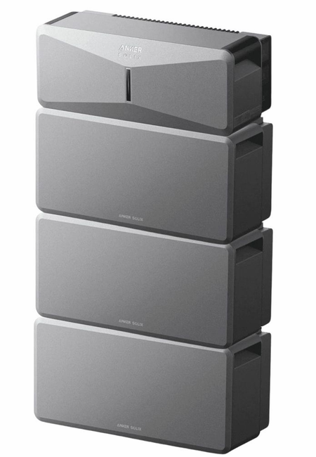 Anker SOLIX E10 Smart Home Backup System with 3 Batteries - 18Kwh