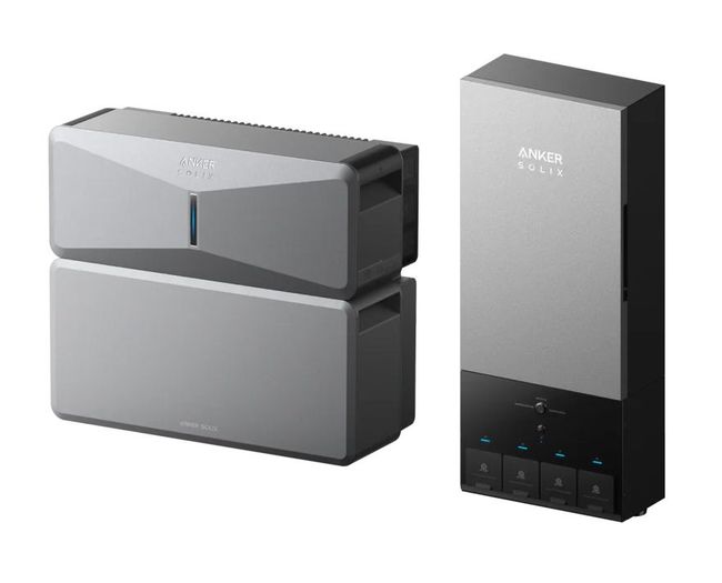 Anker SOLIX E10 Home Backup System and Power Dock Kit - With Free 400W Panel, Power Strip, Metal Pad and AC Generator Cable