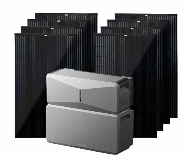 Anker SOLIX E10 Smart Home Solar System - 2680 Watts of Solar