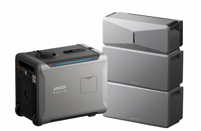 Anker SOLIX E10 Smart Home Backup System Plus Expansion Battery - 12 kWh