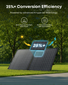 Anker Solix EverFrost 2 Powered Cooler 40L with PS100 Bifacial Portable Solar Panel