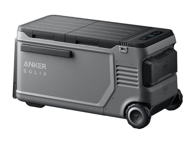 Anker Solix EverFrost 2 Powered Cooler 58L with Anker Beach Wheels
