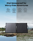 Anker Solix EverFrost 2 Powered Cooler 58L with PS100 Portable Solar Panel